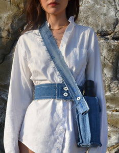 Chui Blue Bottle Bag
