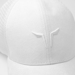 Wolf Trucker Cap - White