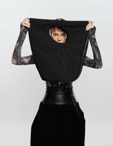 Quilted Transformative Bag/Cape/Scarf
