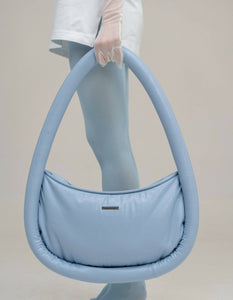 Blue hoop bag