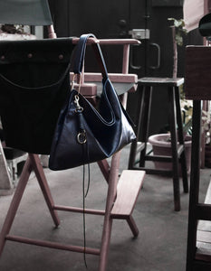 Equilateral Triangle Hobo Bag