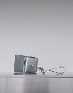 IG Box Bag - Metallic Silver