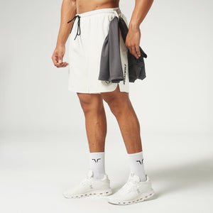 Essential Pro 7 Inch Shorts - Pearl White