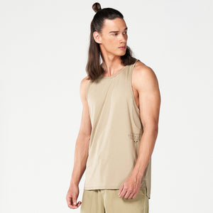 Code Mesh Back Urban Tank -  Sand