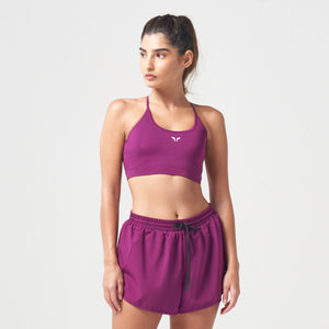 Essential Low Impact Bra - Dark Purple