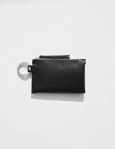 Vegan Leather Terrible Zip Pouch Small