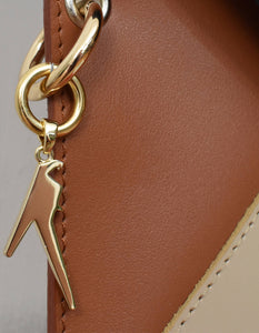 Thevetia Belt Bag – Camel & Black