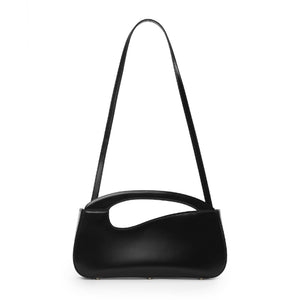 Signature Large Curve Handbag with Leather Strap