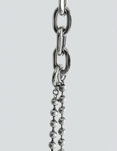 Gem Bag with Metal Chain