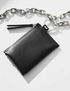Vegan Leather Terrible Zip Pouch Small