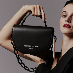 Leather Saddle Bag