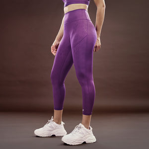 Serpent 7/8 Leggings - Shadow Purple