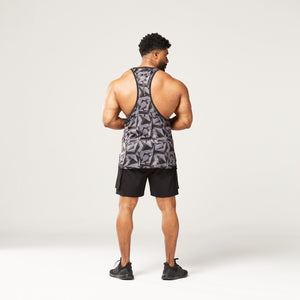 Code Camo Tank - Black Print