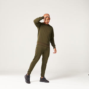 Code Crew Sweatshirt - Mid Khaki