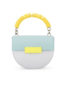 The Bounce Bag - Sky Blue / Grey / Neon Yellow
