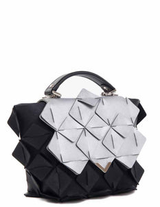 Diamond Bag Crystal Black & Silver