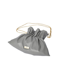 GREY SHOULDER BAG