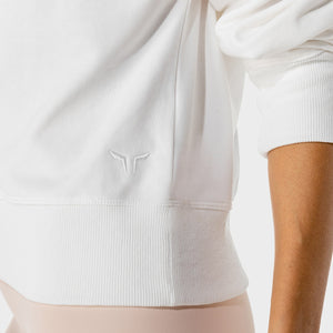 Women's Fitness - Sweatshirt - Blanc De Blanc