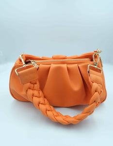 Soft Vegan Leather Bag Orange