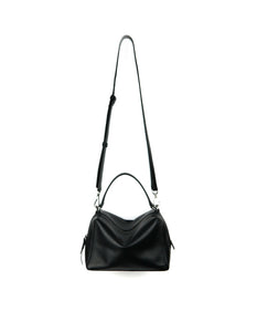 Mini Valley Cube Shoulder Bag-Black