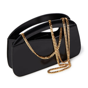 Signature Small Curve With Chain Strap